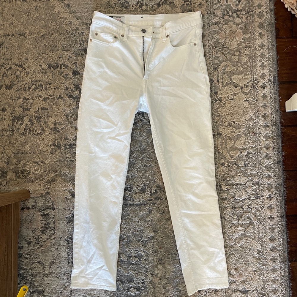 Gap cigarette high rise jeans